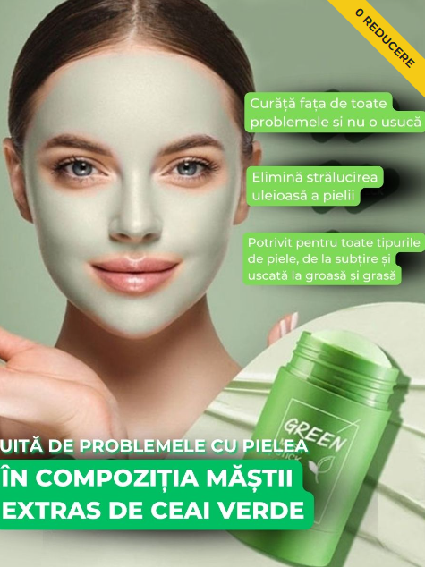 Masca Faciala Green Tea Roll