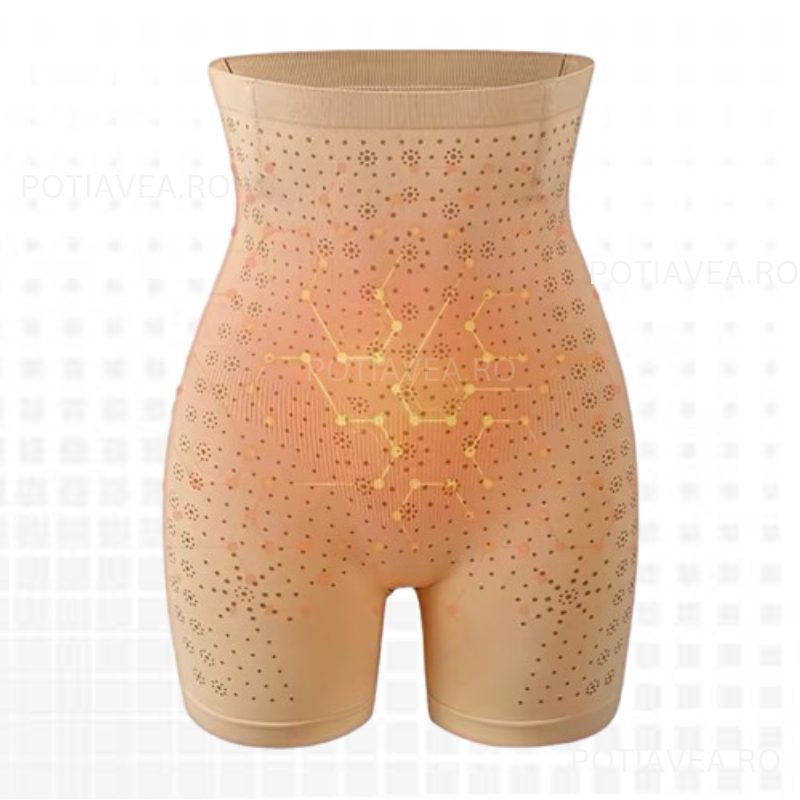 Pantaloni Modelatori OxyFit cu Ioni Negativi de Oxigen