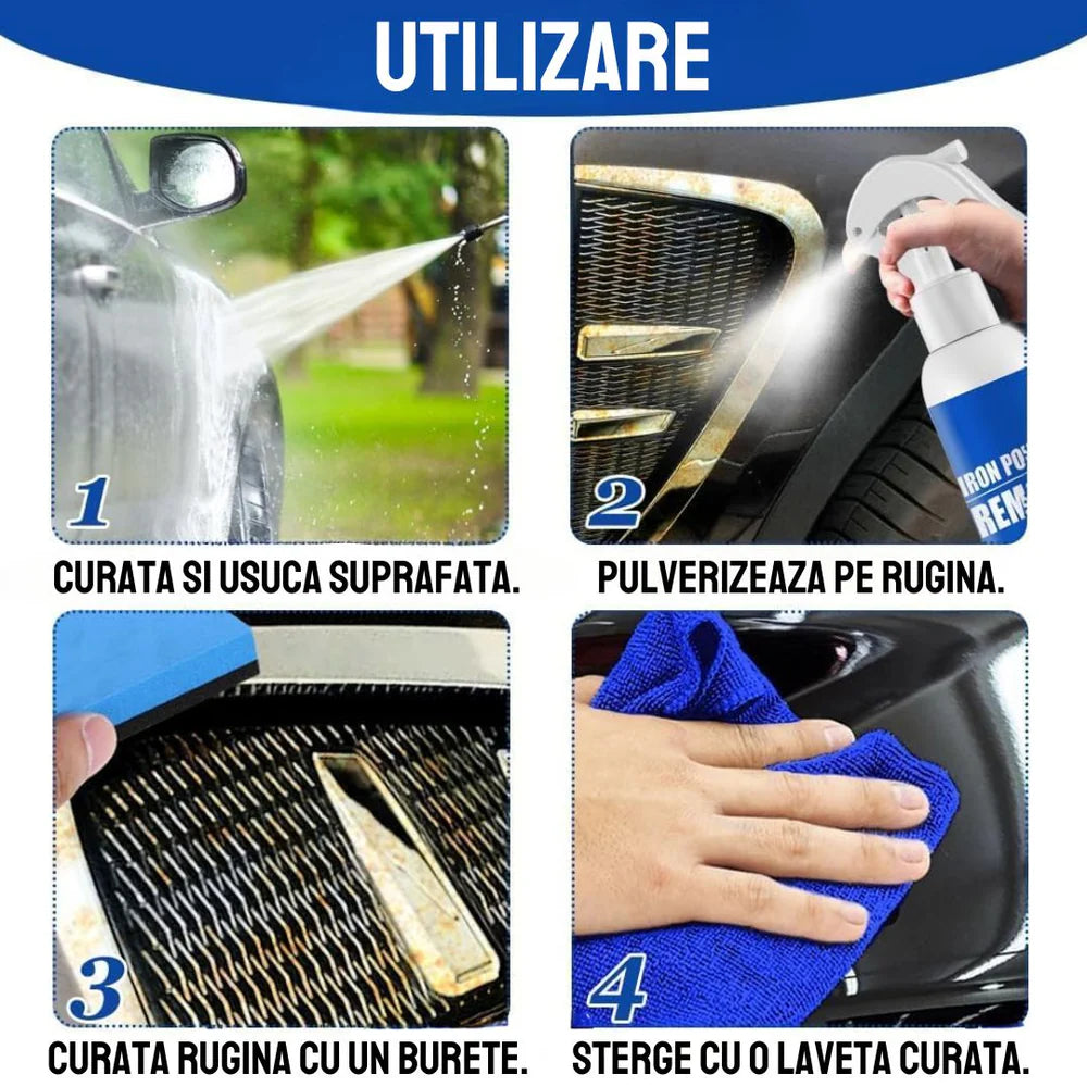 Spray pentru Indepartat Instant Rugina