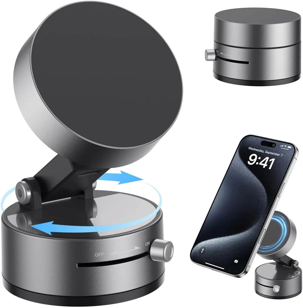 Suport de Telefon Magnetic si Pliabil cu Ventuza