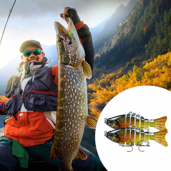 Momeala bionica pentru pescuit (2 buc) - 100mm, 15.5g