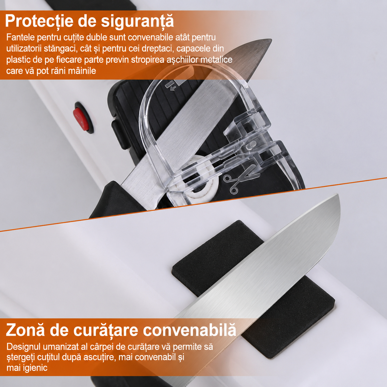 Ascuțitor Electric Multifuncțional pentru Cuțite și Foarfece | SharpPro