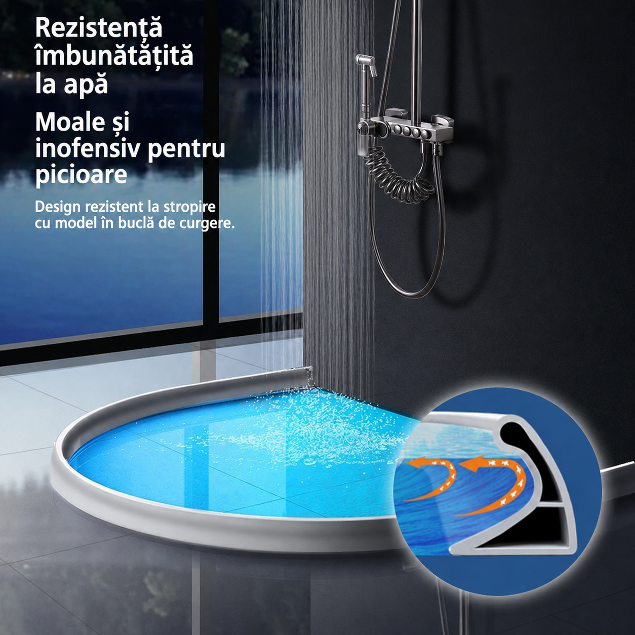 Bandă de Etanșare pentru Duș și Baie | AquaSeal