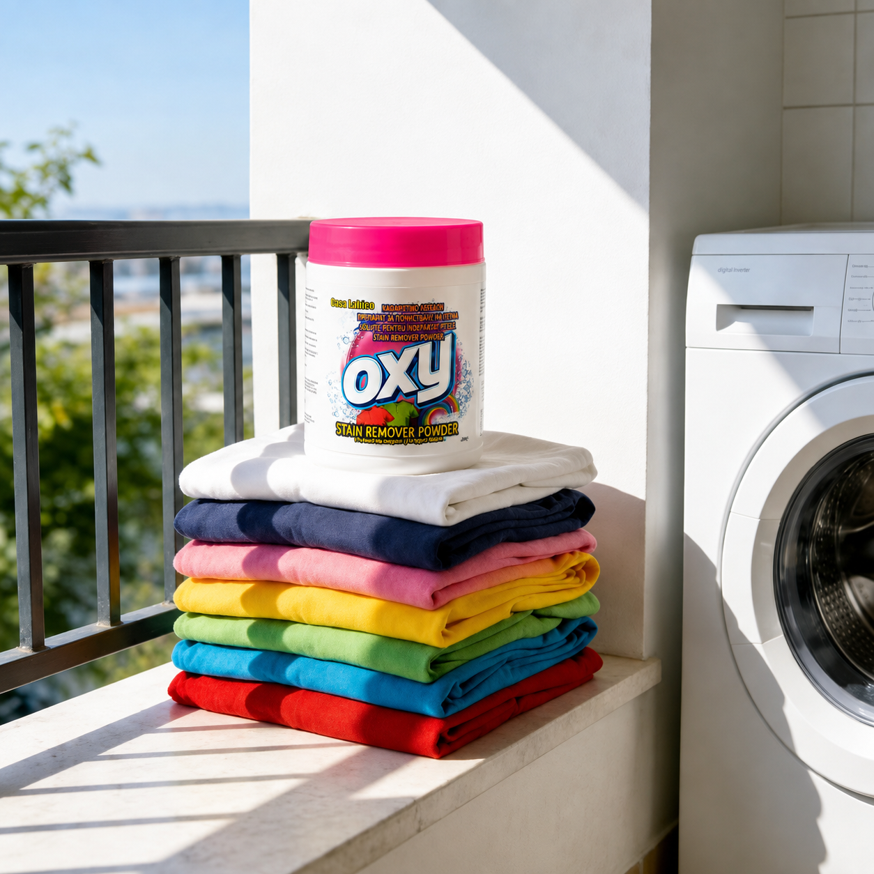 Detergent Pudră cu Oxigen Activ pentru Îndepărtarea Petelor 400 g | OxyClean