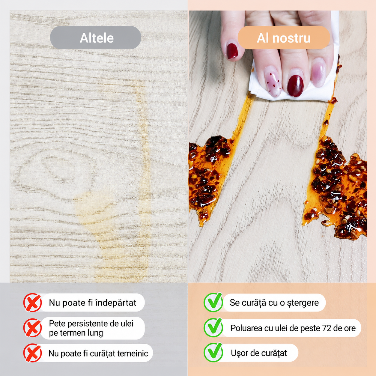 Folie Transparentă pentru Protecția Meselor și Blaturilor | ClearGuard