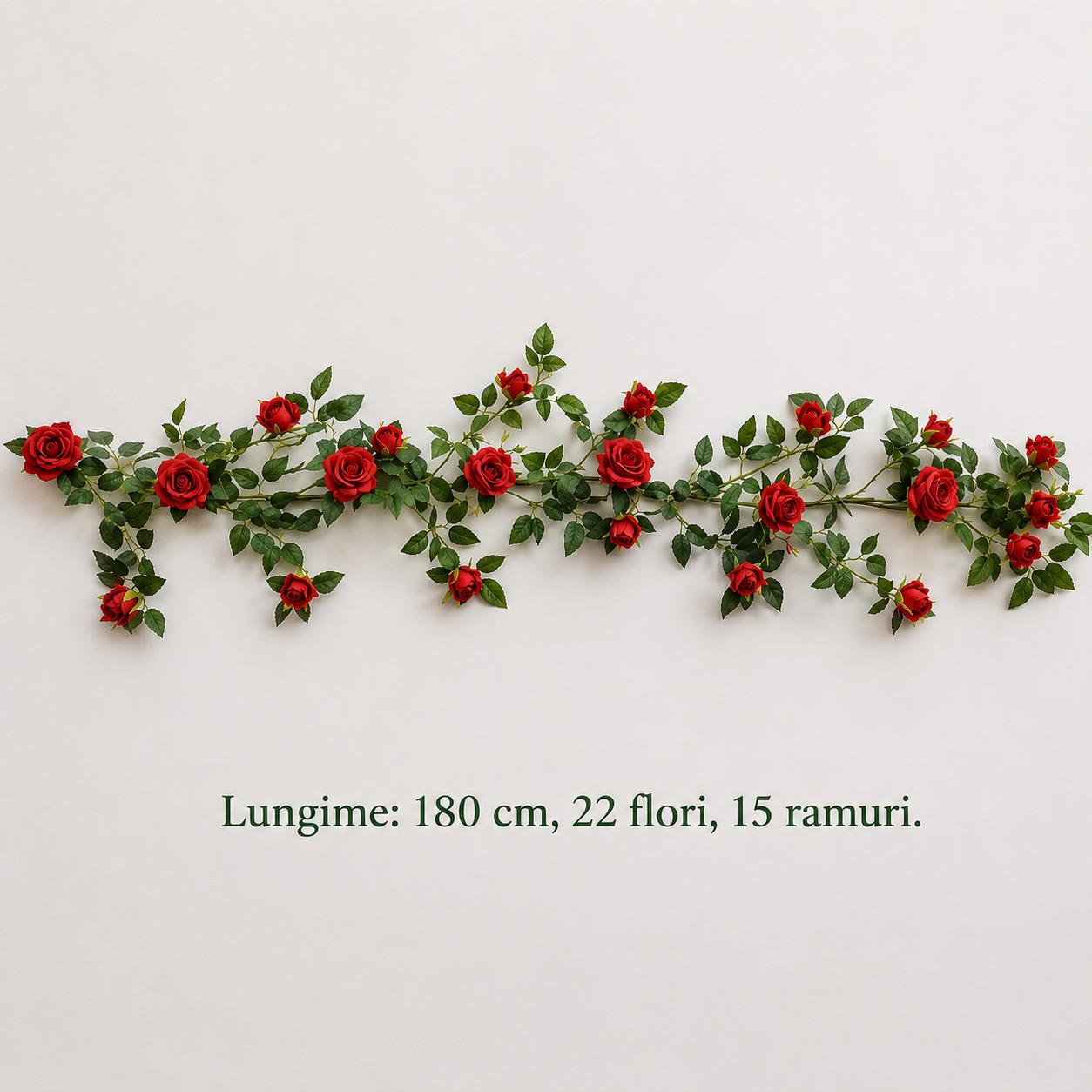 Ghirlanda Decorativa din Flori Artificiale | EverBloom