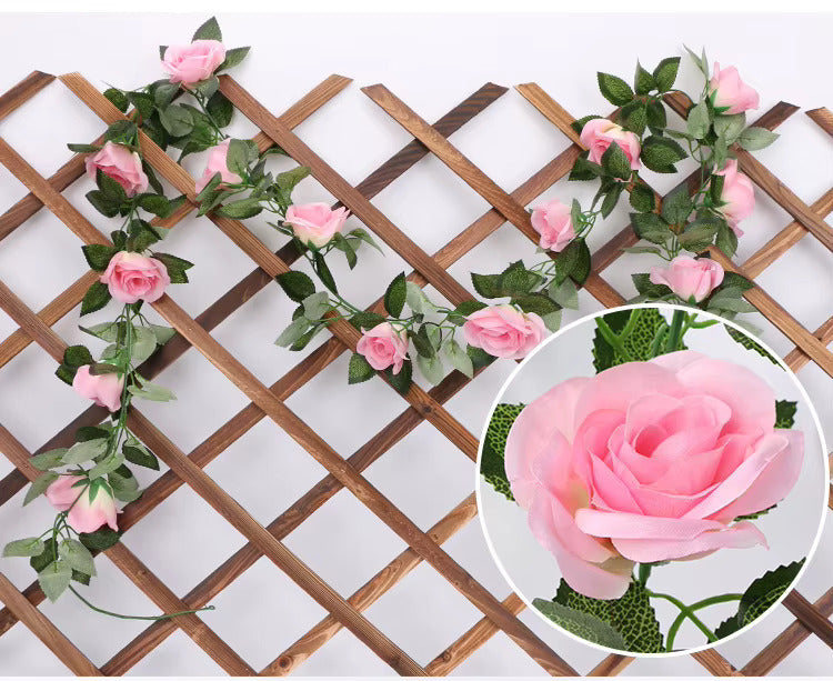 Ghirlanda Decorativa Cu Trandafiri Artificiali | EverBloom