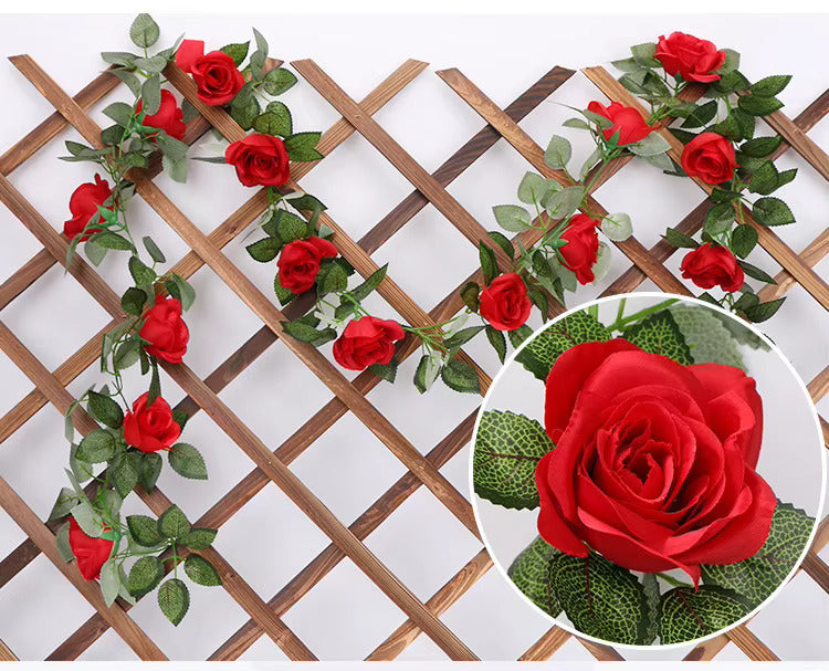 Ghirlanda Decorativa Cu Trandafiri Artificiali | EverBloom