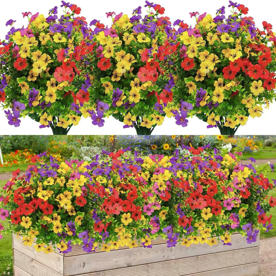 Set 6 buchete de flori artificiale | EverBloom