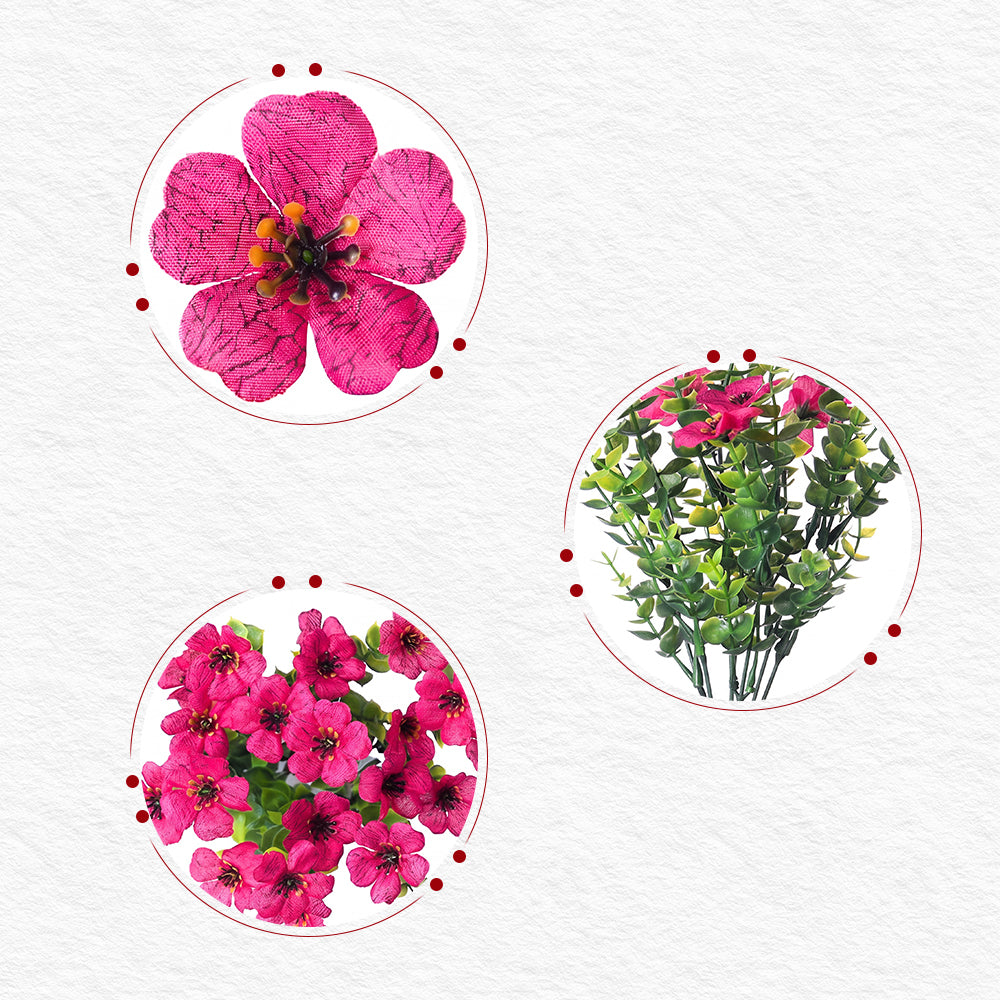 Set 6 buchete de flori artificiale | EverBloom