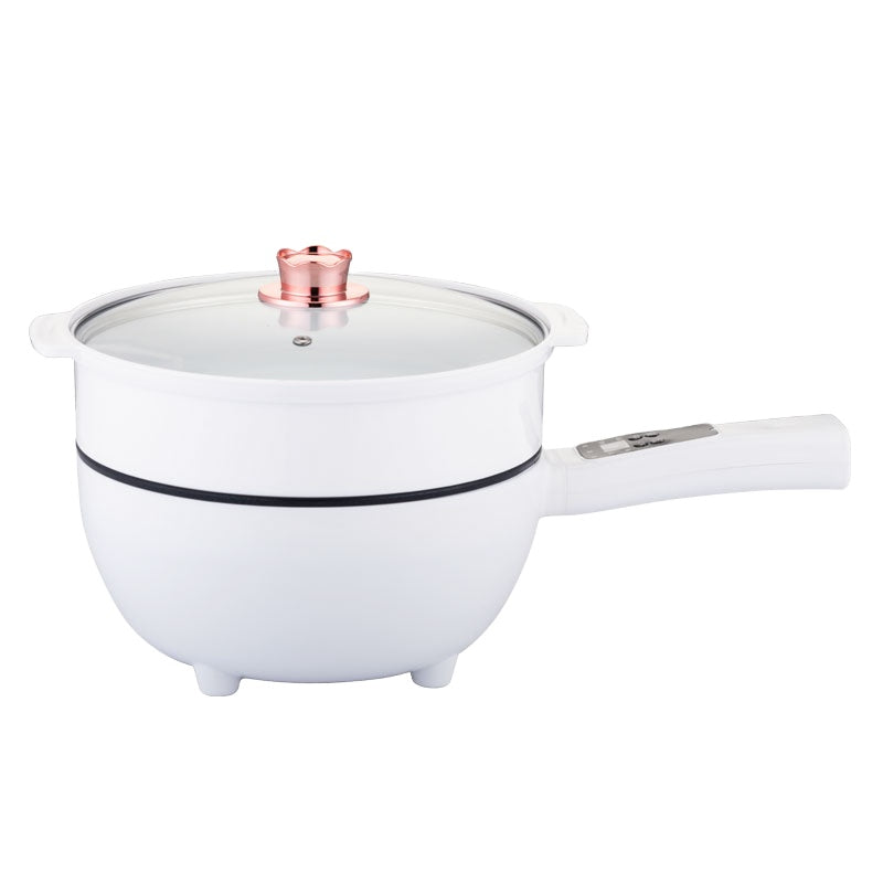 MasterPot 2-în-1: Tigaie Și Oală Portabilă Electrică Pentru Gătit Fără Aragaz