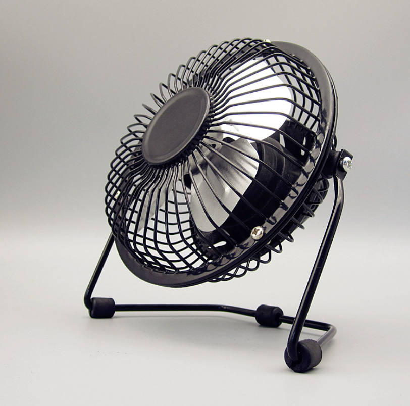 Mini Ventilator Metalic de Birou cu Alimentare USB | AirFlow