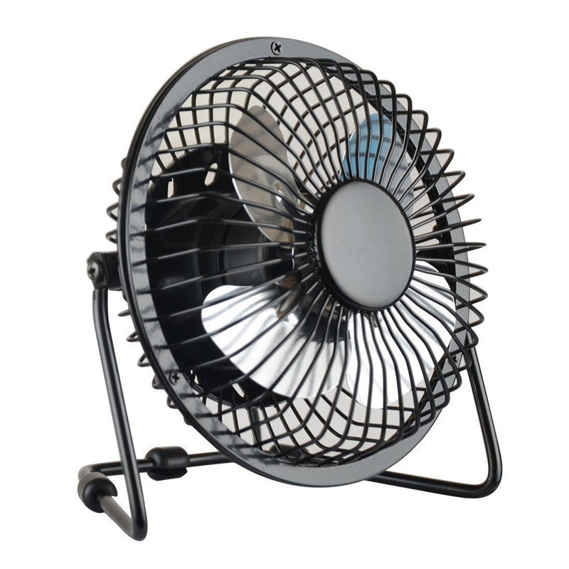 Mini Ventilator Metalic de Birou cu Alimentare USB | AirFlow