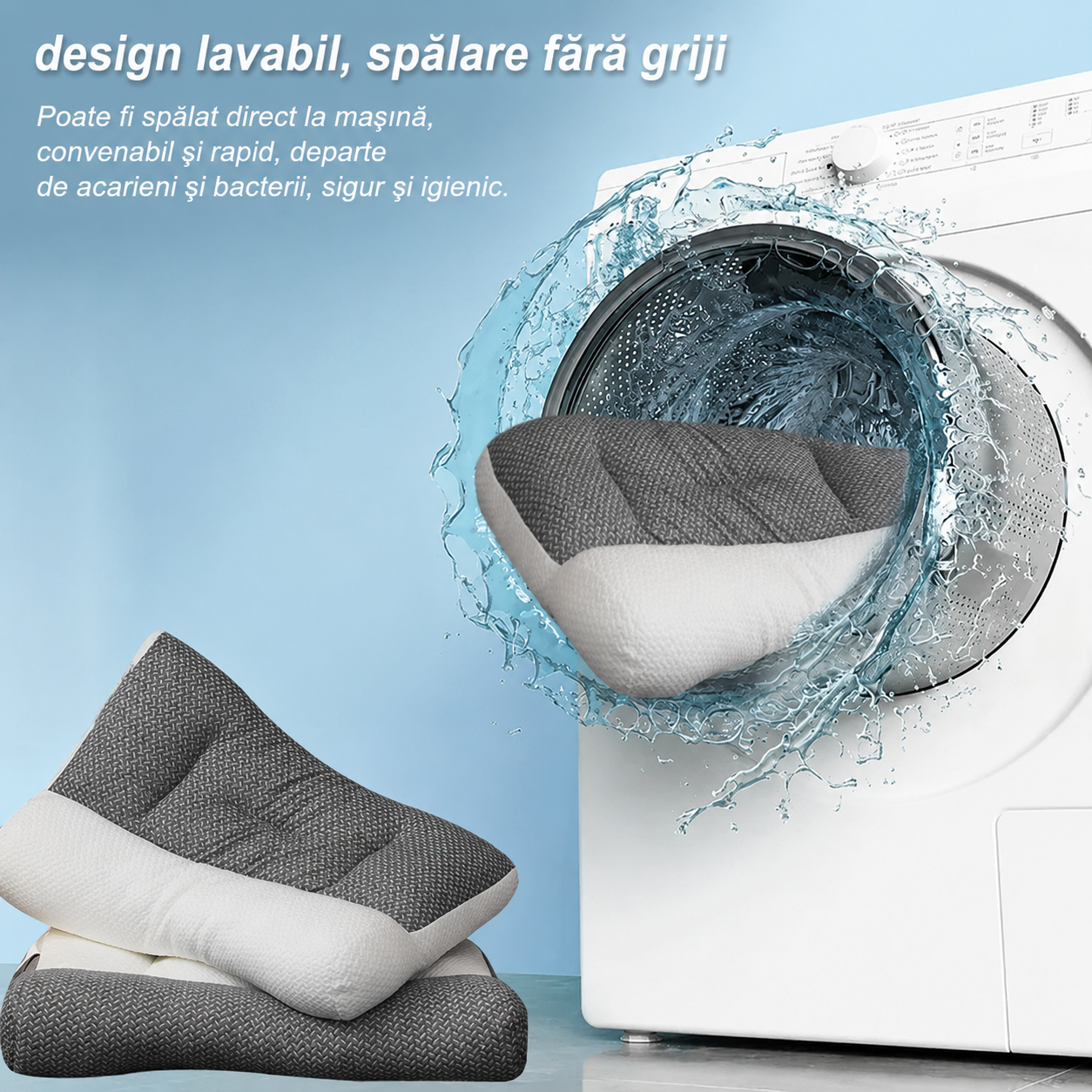 DreamRest – Pernă Ergonomică din Spumă cu Memorie