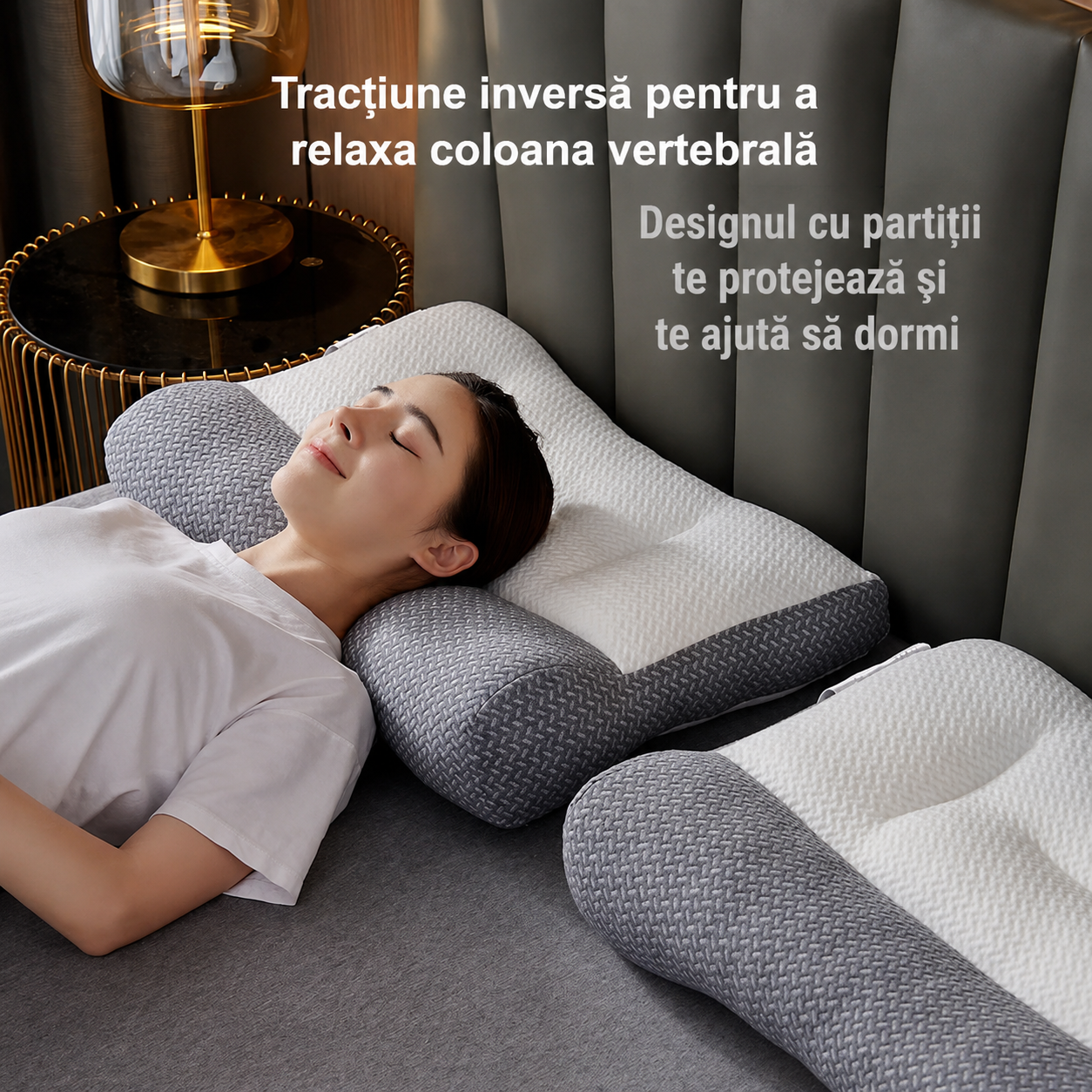 DreamRest – Pernă Ergonomică din Spumă cu Memorie