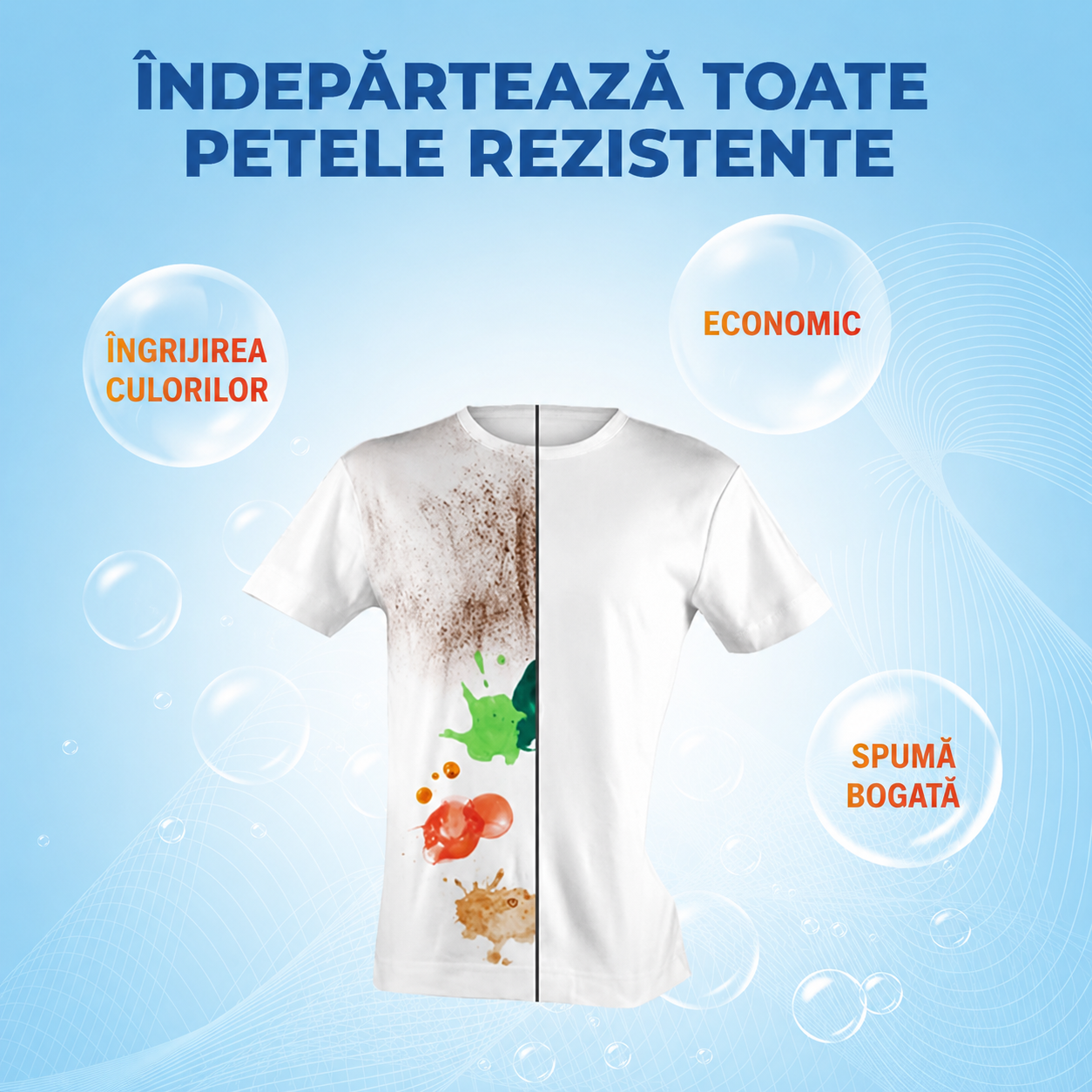 Pudră pentru Albirea și Împrospătarea Rufelor Albe 75 g | WhiteBoost