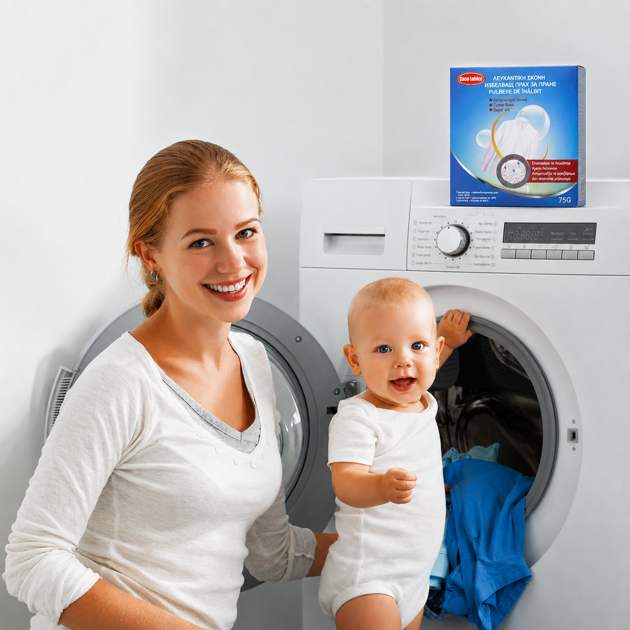 Pudră pentru Albirea și Împrospătarea Rufelor Albe 75 g | WhiteBoost