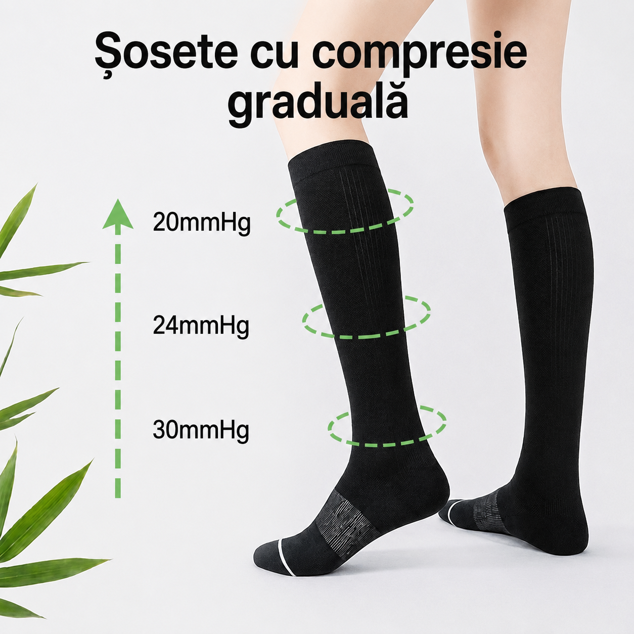 Ciorapi cu Compresie Graduală pentru Confort Zilnic | LegComfort