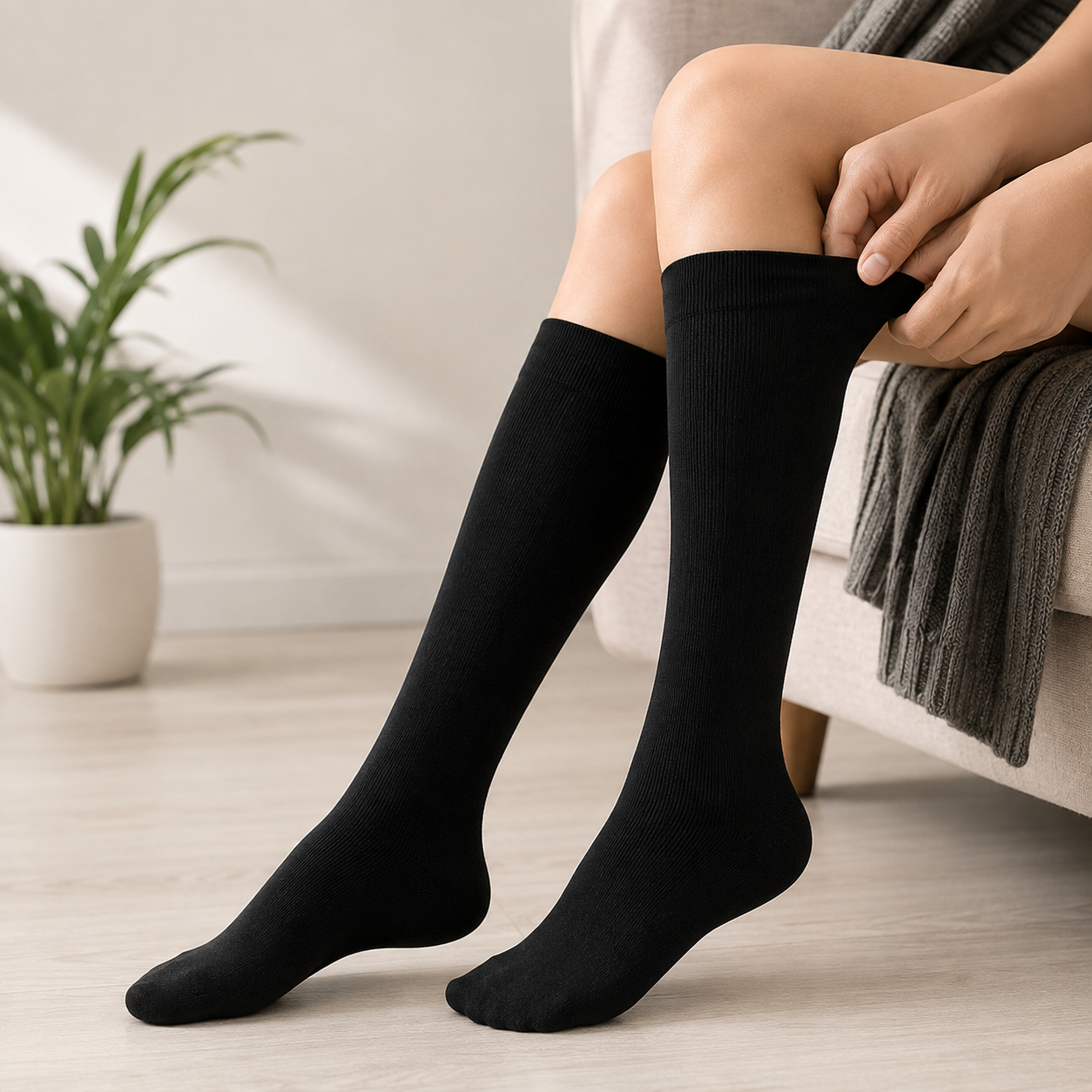 Ciorapi cu Compresie Graduală pentru Confort Zilnic | LegComfort