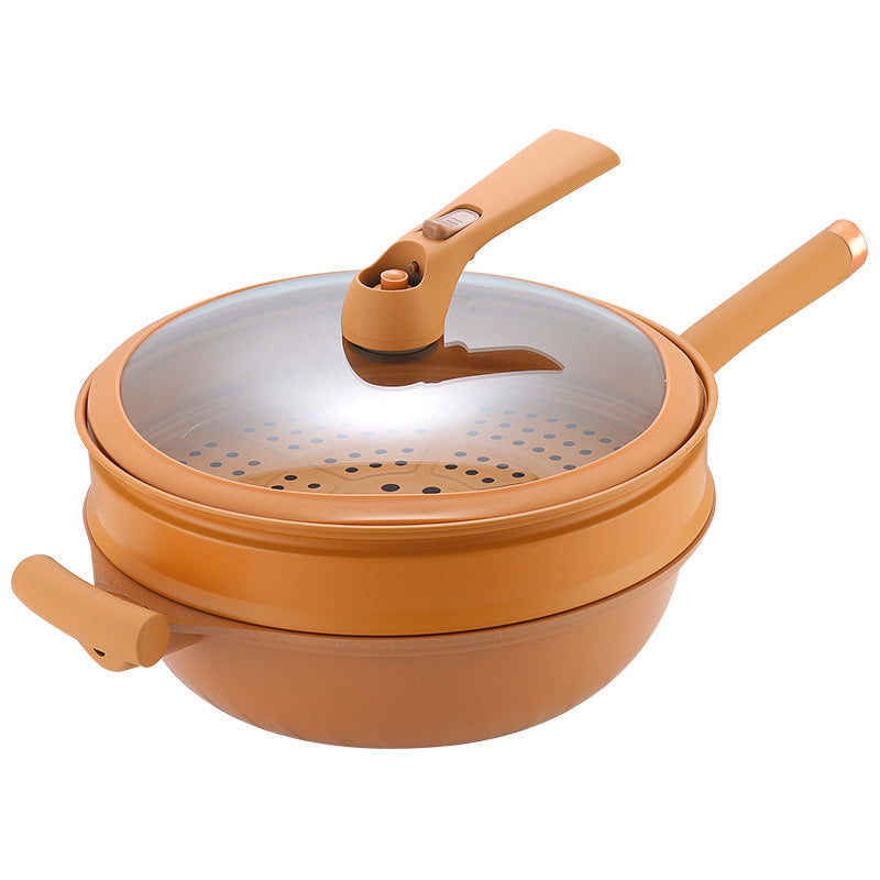 Tigaie Wok Versatilă – Claywok